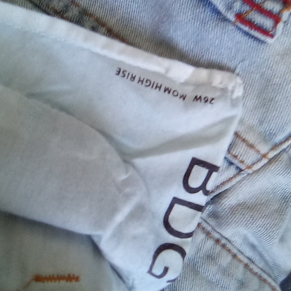 -BDG Urban Outfitters Destroyed High Rise Mom Jeans - Picture 10 of 12